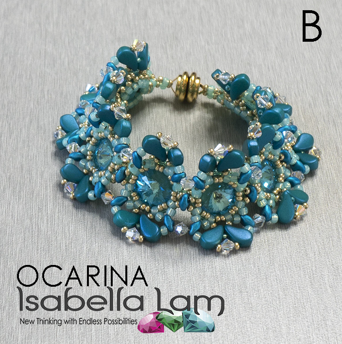 KITS FROM MY BOOKS :: Ocarina bracelet Bead after Bead exquisitely